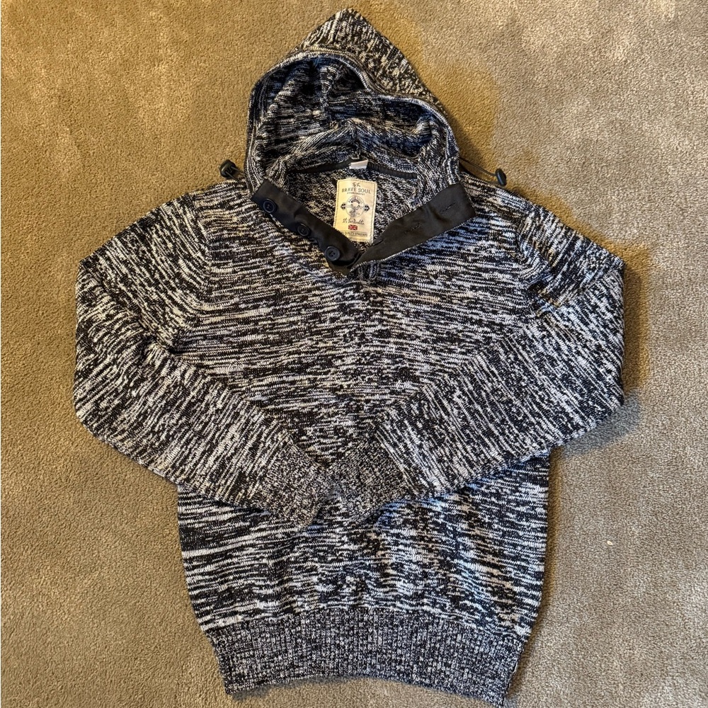 Mens hooded sweater/pullover